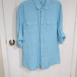 Linen button down shirt